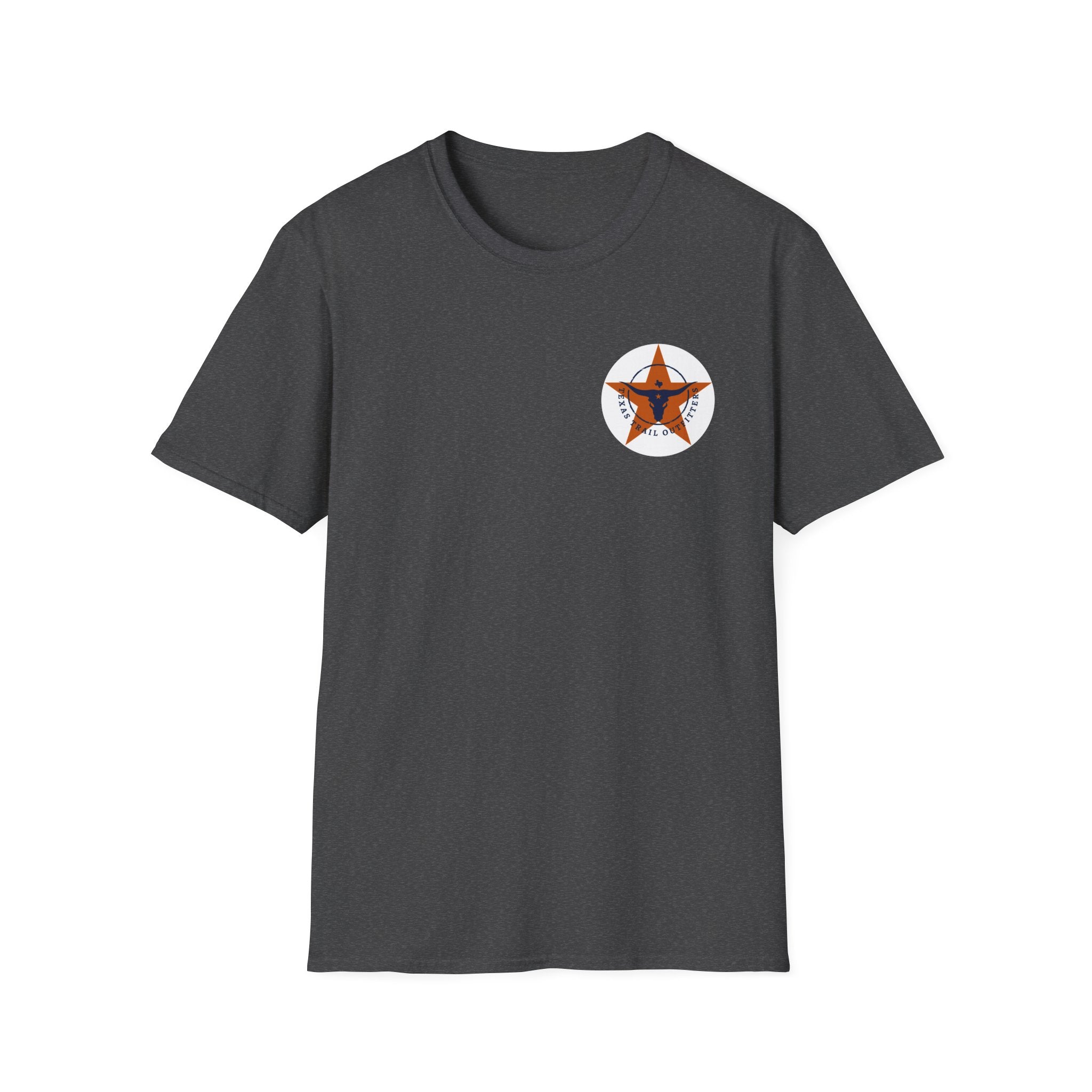 Texas Trail Outfitters T-Shirt — Vintage Longhorn Logo Tee