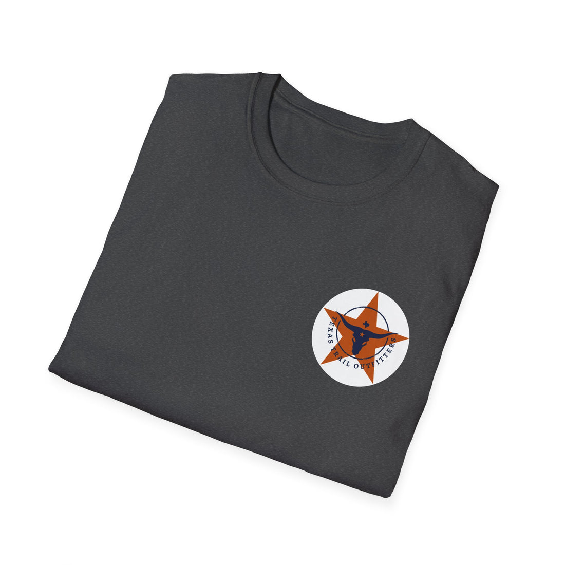 Texas Trail Outfitters T-Shirt — Vintage Longhorn Logo Tee
