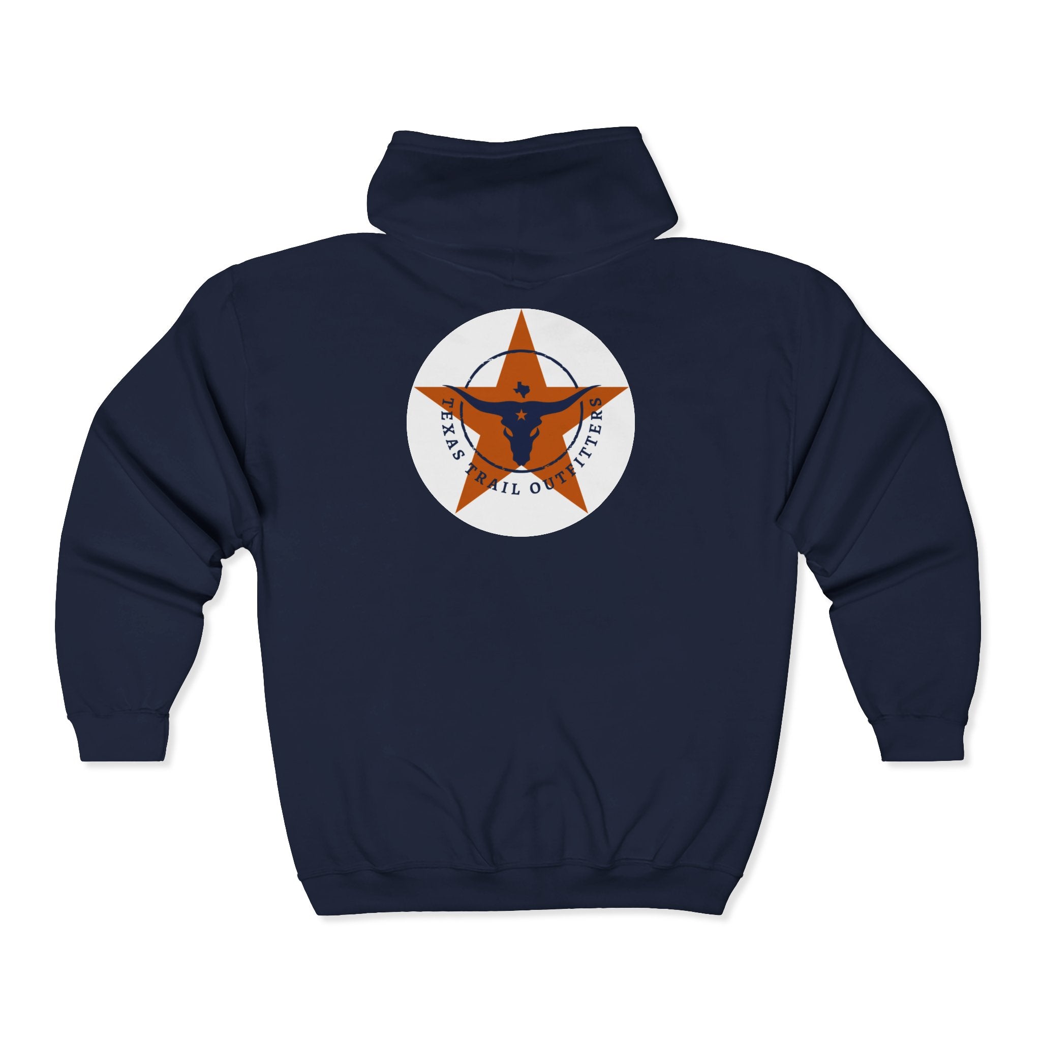 Unisex Heavy Blend™ Full Zip - Texas Trail Outfitters - Hooded Sweatshirt