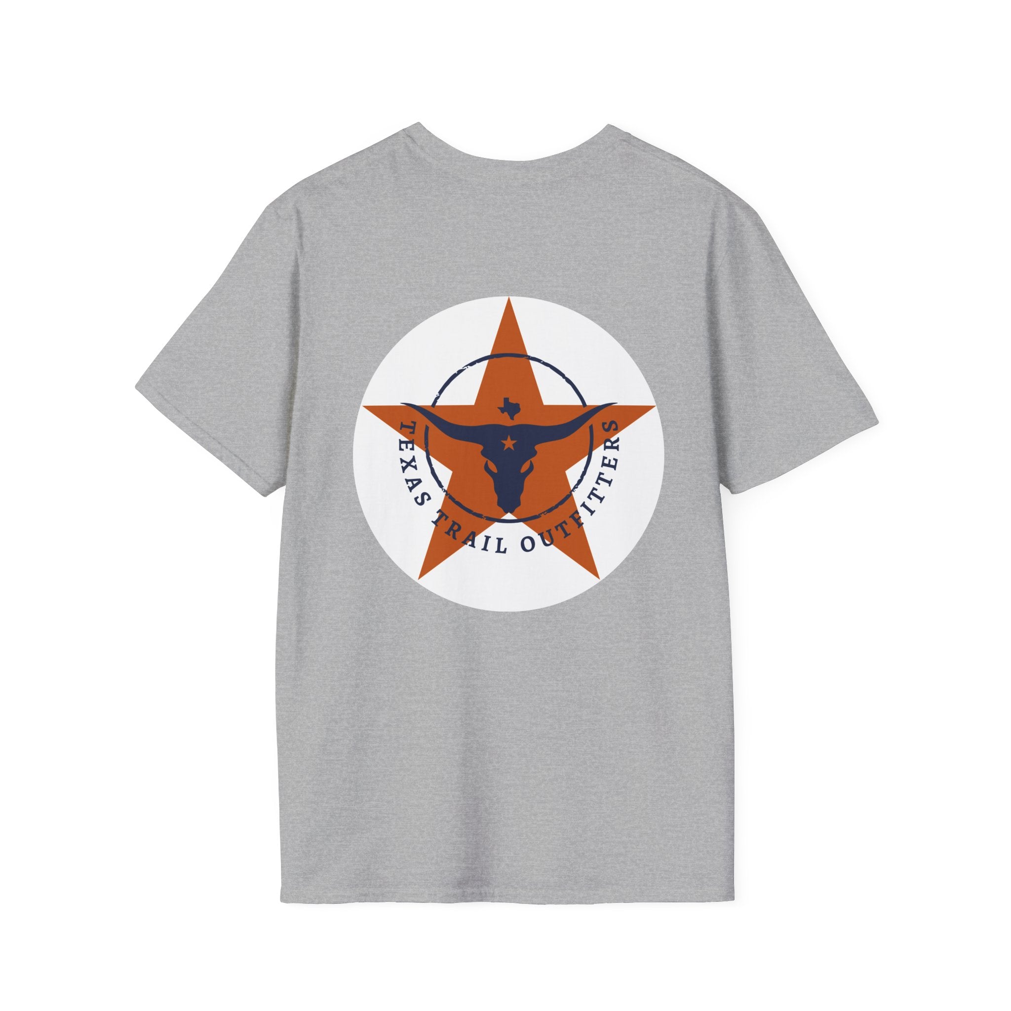 Texas Trail Outfitters T-Shirt — Vintage Longhorn Logo Tee