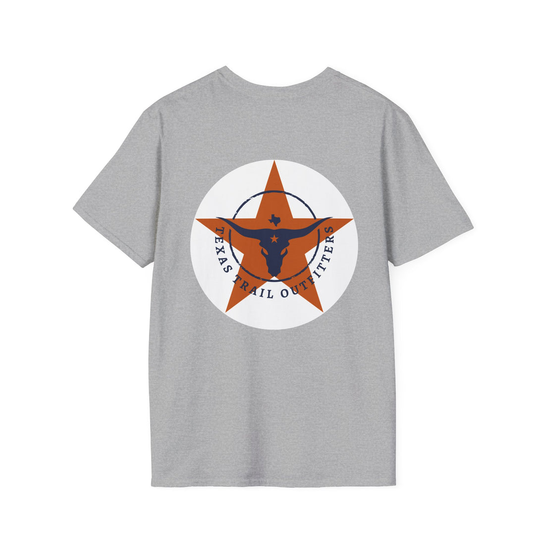 Texas Trail Outfitters T-Shirt — Vintage Longhorn Logo Tee