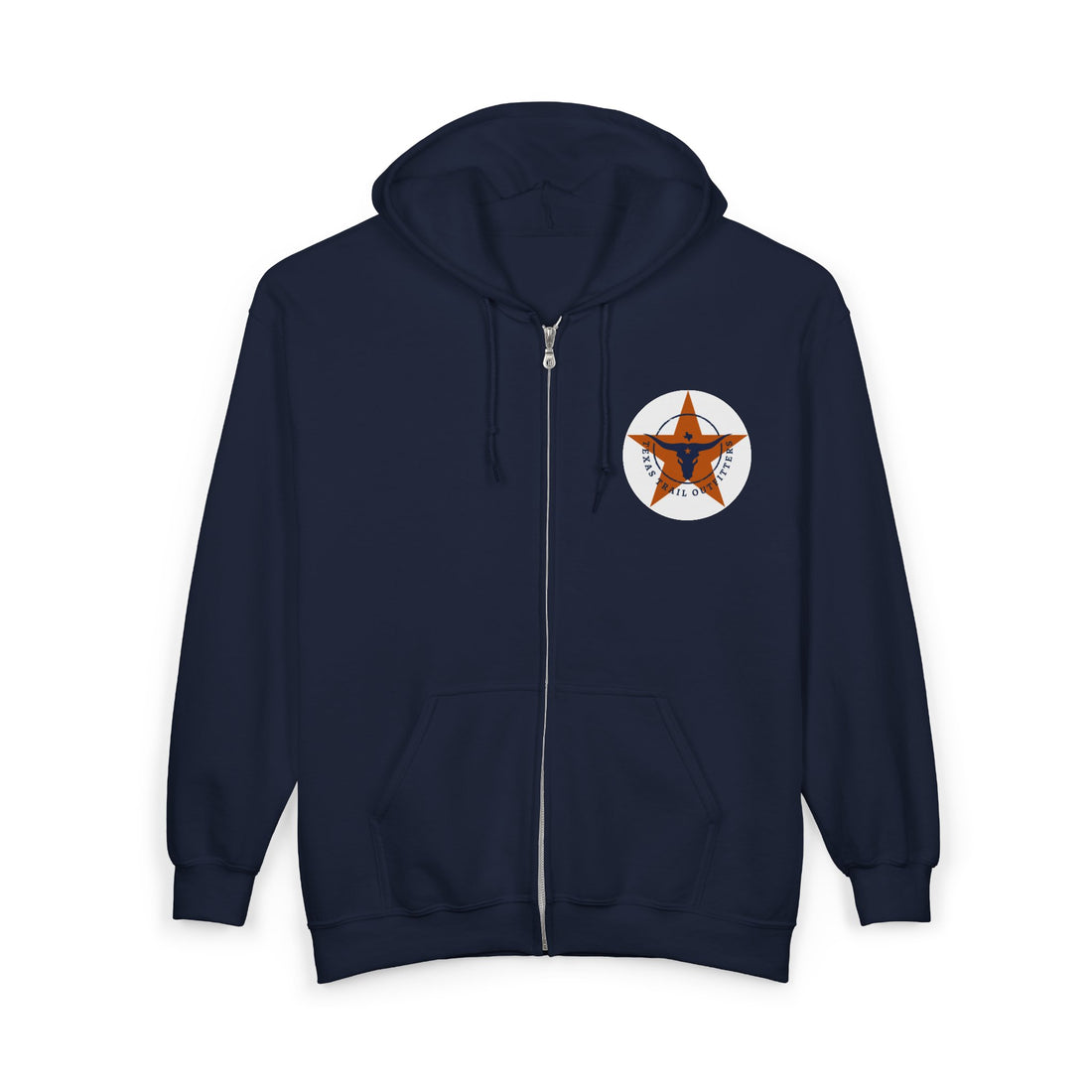 Unisex Heavy Blend™ Full Zip - Texas Trail Outfitters - Hooded Sweatshirt