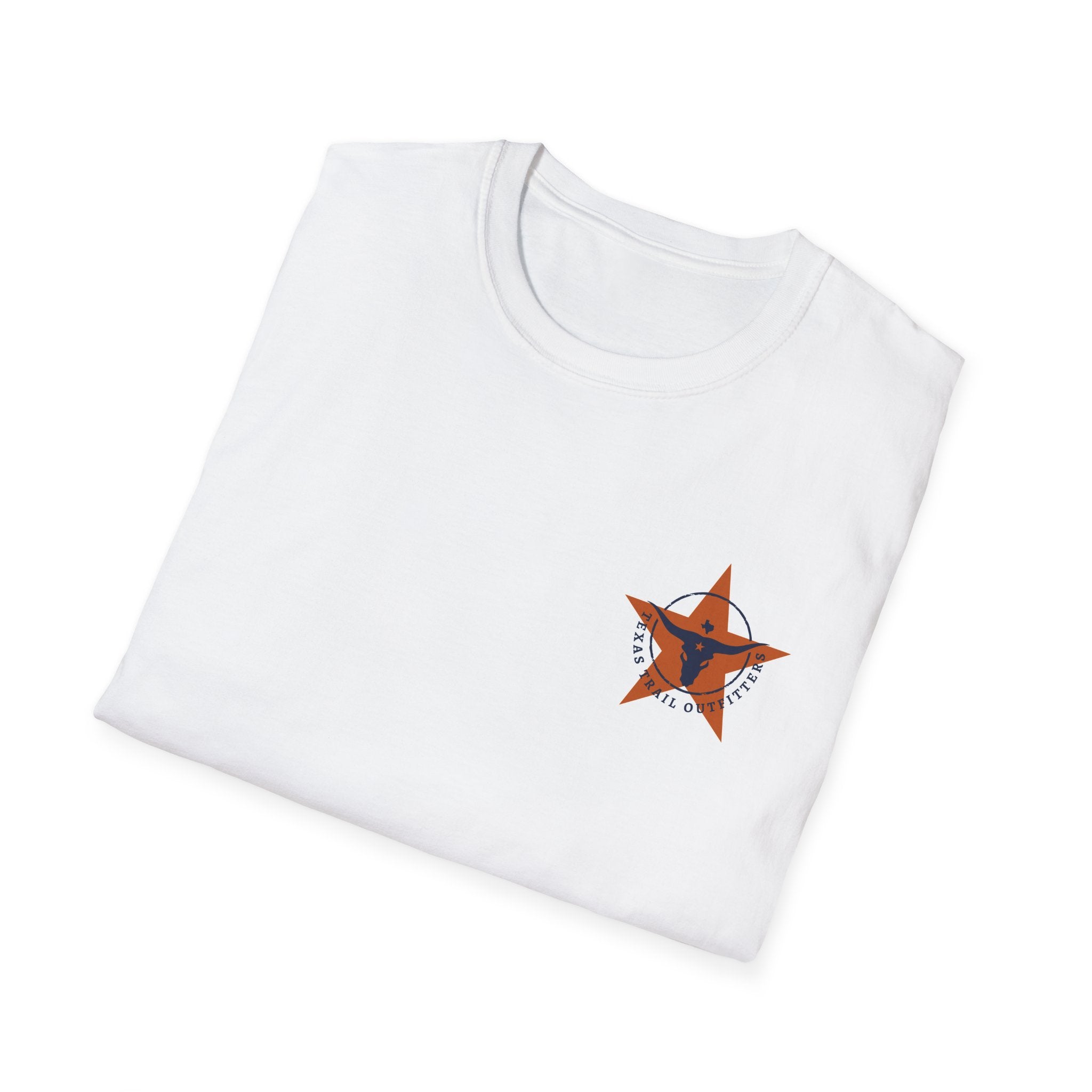 Texas Trail Outfitters T-Shirt — Vintage Longhorn Logo Tee