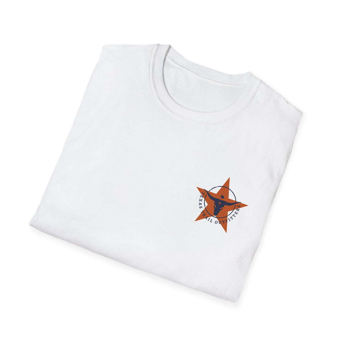 Texas Trail Outfitters T-Shirt — Vintage Longhorn Logo Tee