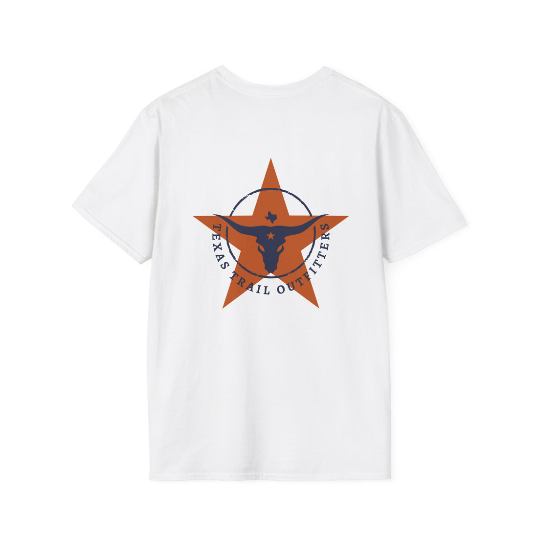 Texas Trail Outfitters T-Shirt — Vintage Longhorn Logo Tee