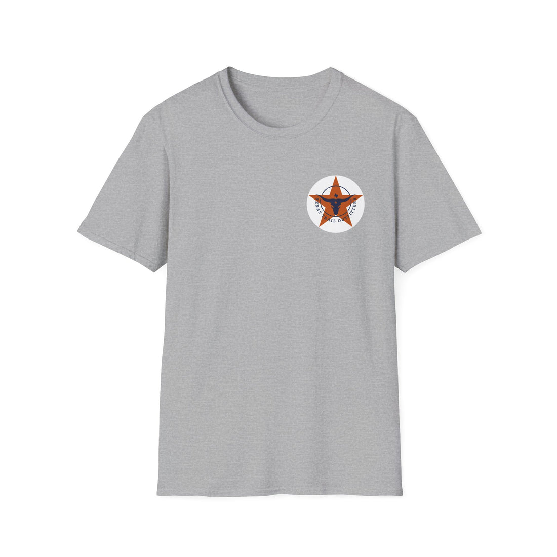Texas Trail Outfitters T-Shirt — Vintage Longhorn Logo Tee