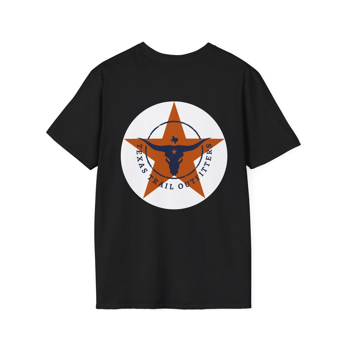 Texas Trail Outfitters T-Shirt — Vintage Longhorn Logo Tee