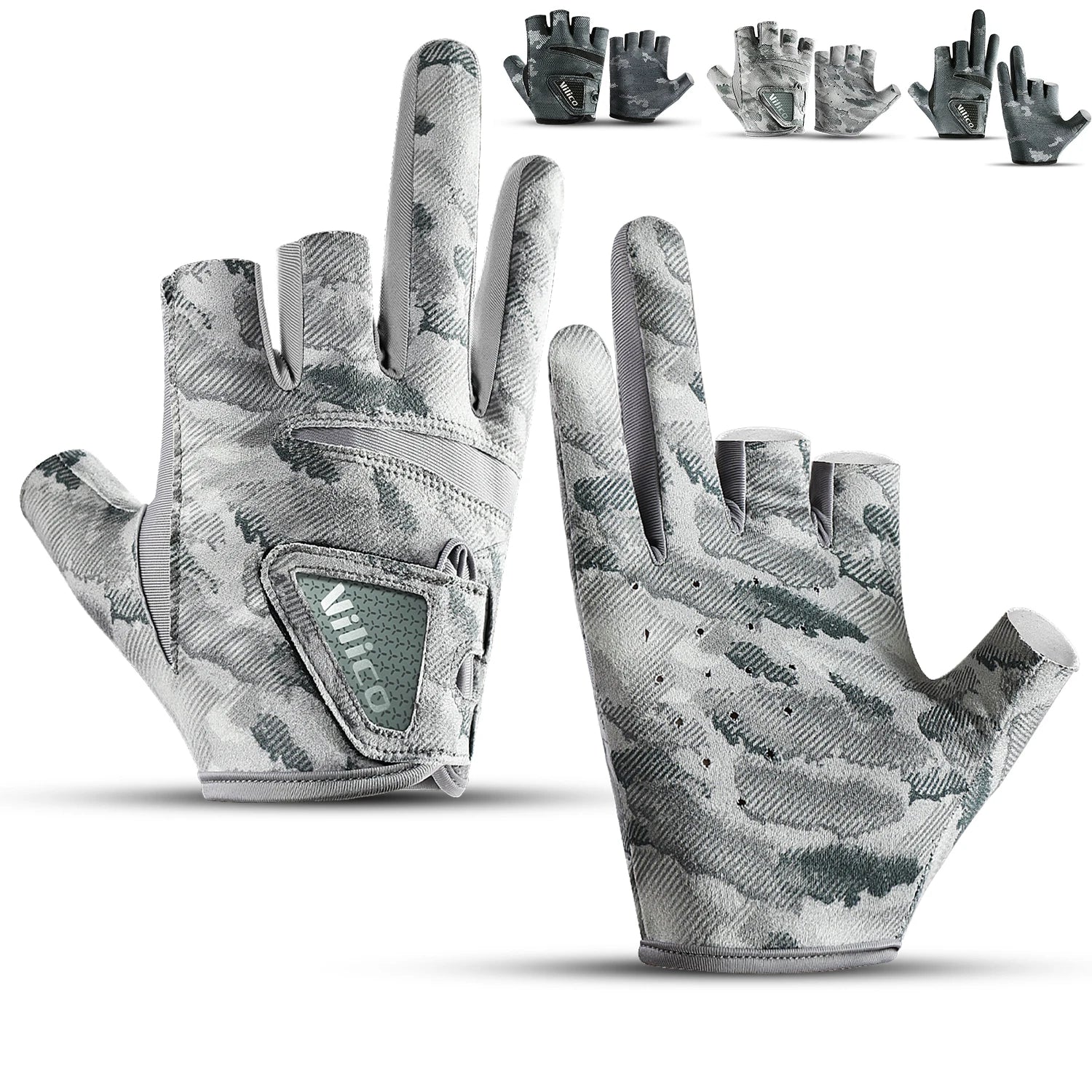 3-Finger Lure Fishing Gloves – Thin, Breathable & Leakproof