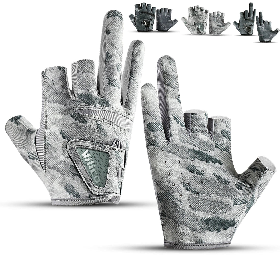 3-Finger Lure Fishing Gloves – Thin, Breathable & Leakproof