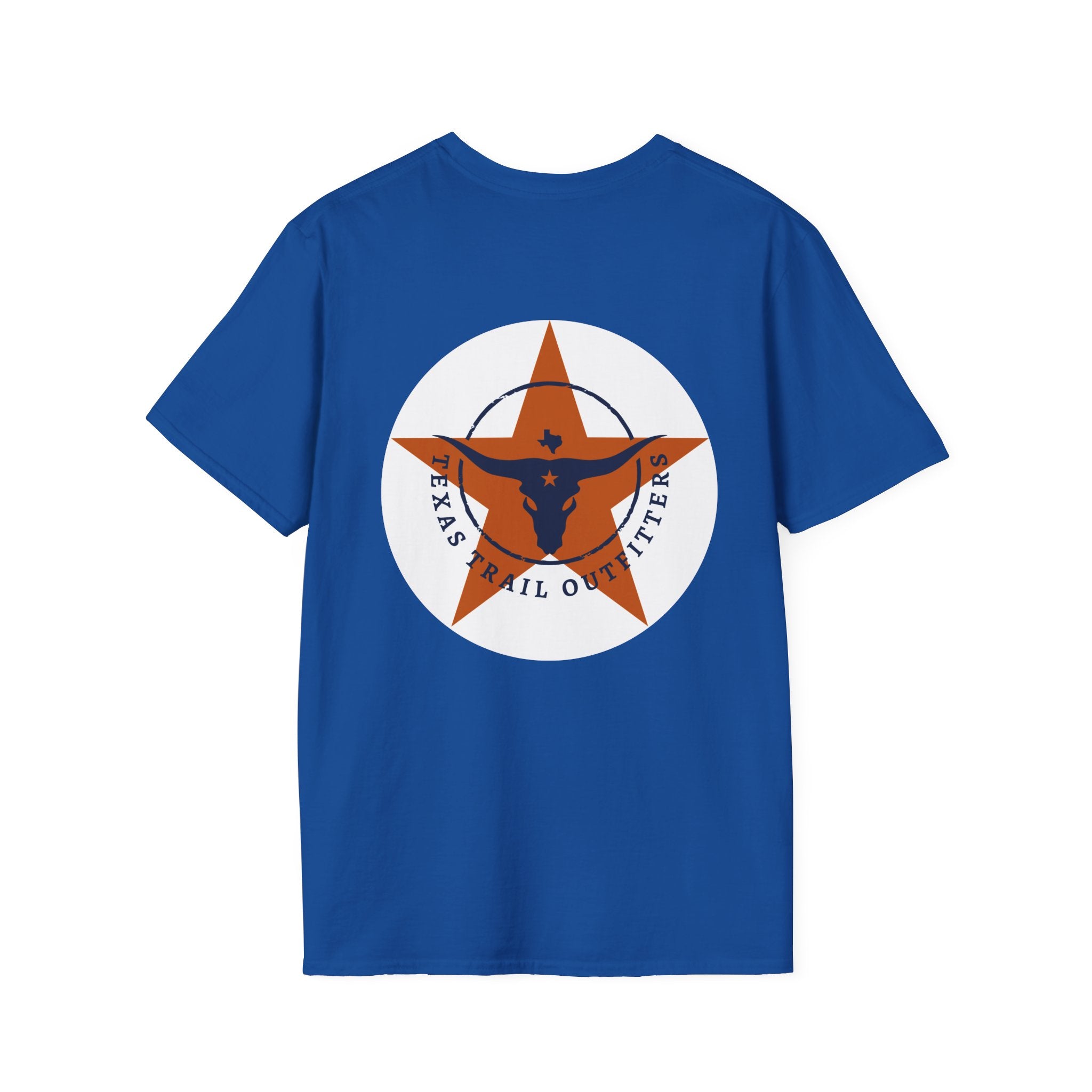 Texas Trail Outfitters T-Shirt — Vintage Longhorn Logo Tee