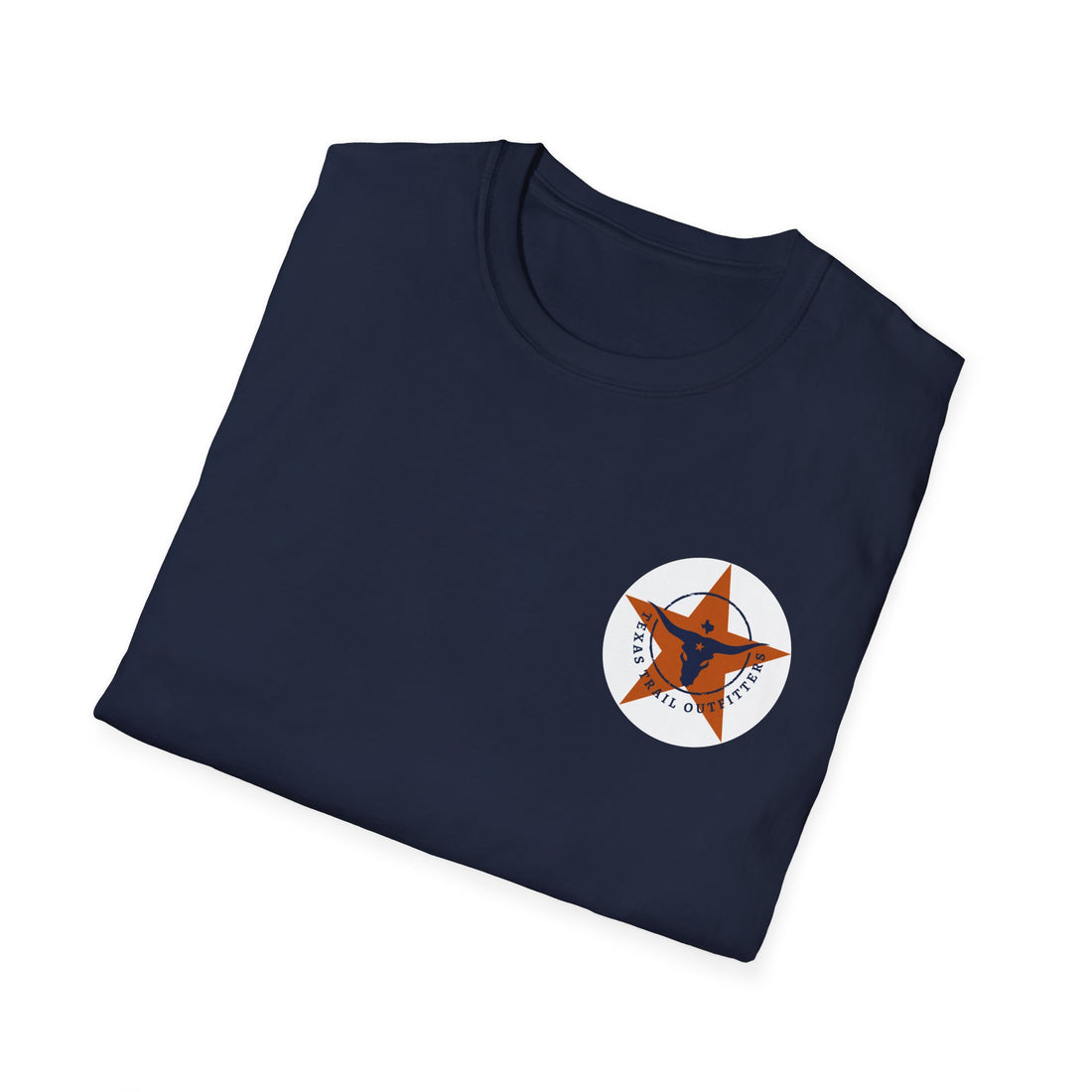 Texas Trail Outfitters T-Shirt — Vintage Longhorn Logo Tee