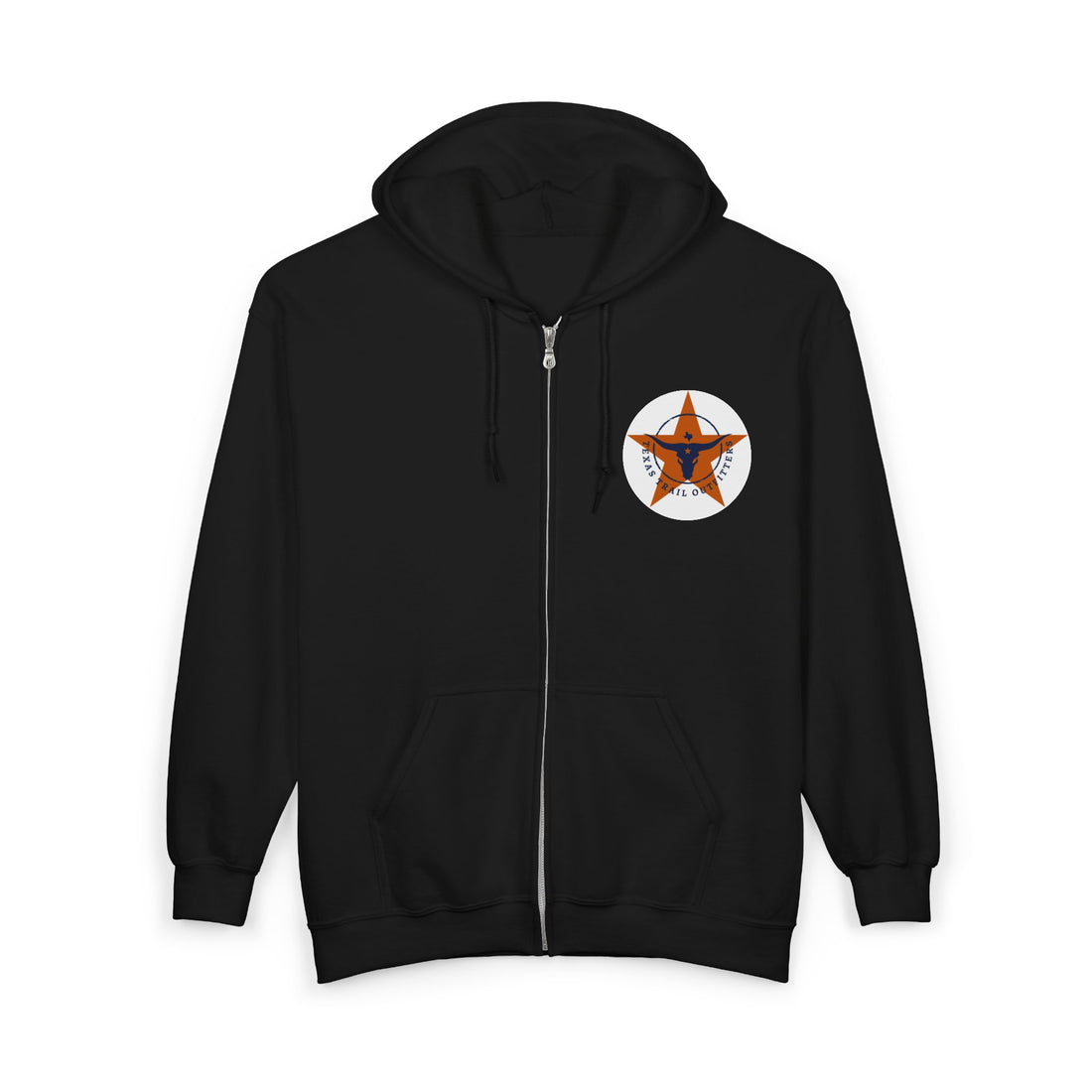 Unisex Heavy Blend™ Full Zip - Texas Trail Outfitters - Hooded Sweatshirt