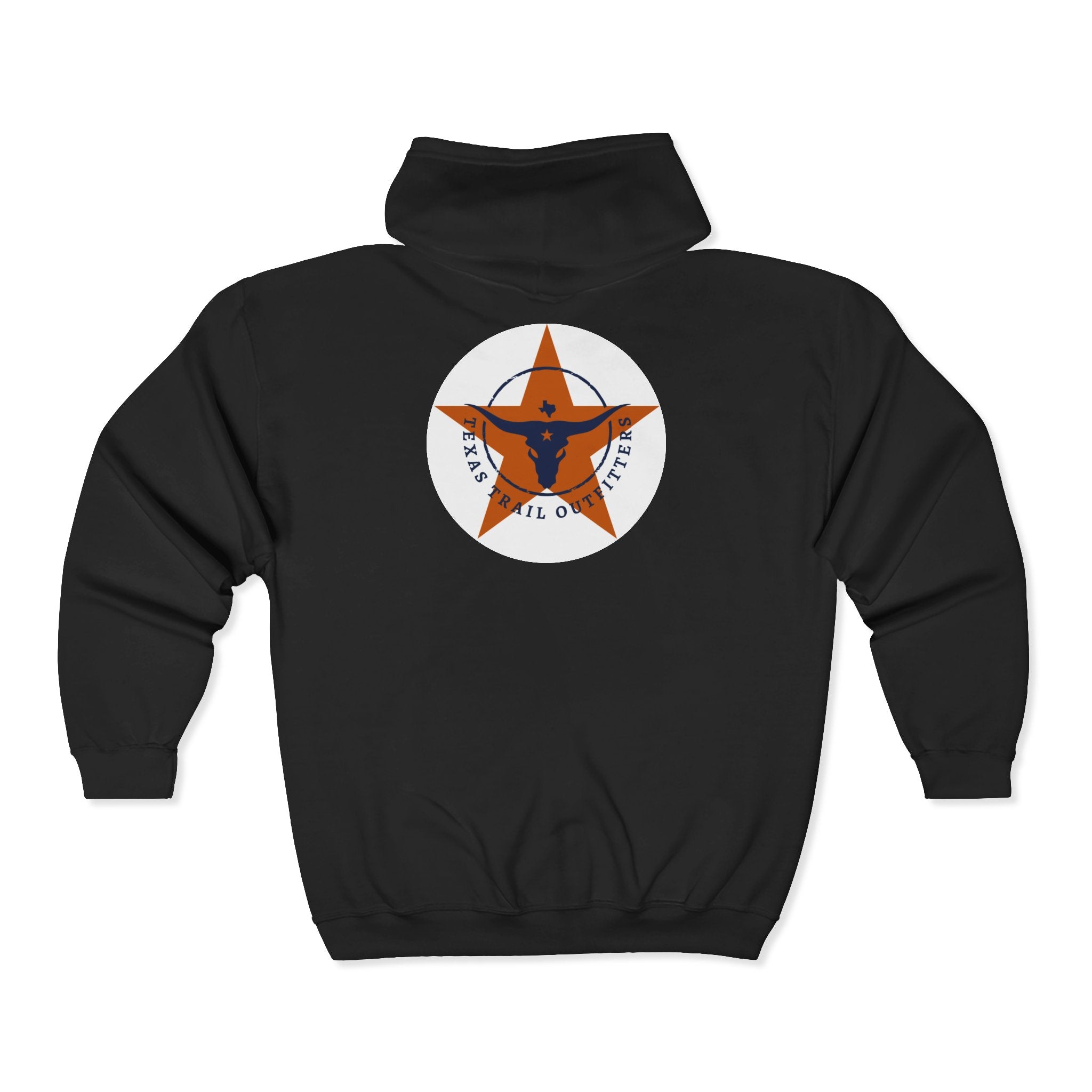 Unisex Heavy Blend™ Full Zip - Texas Trail Outfitters - Hooded Sweatshirt