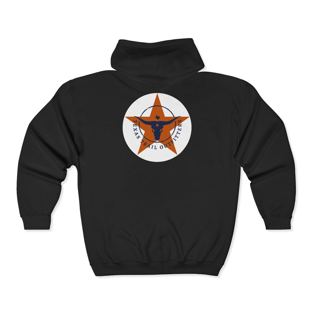 Unisex Heavy Blend™ Full Zip - Texas Trail Outfitters - Hooded Sweatshirt