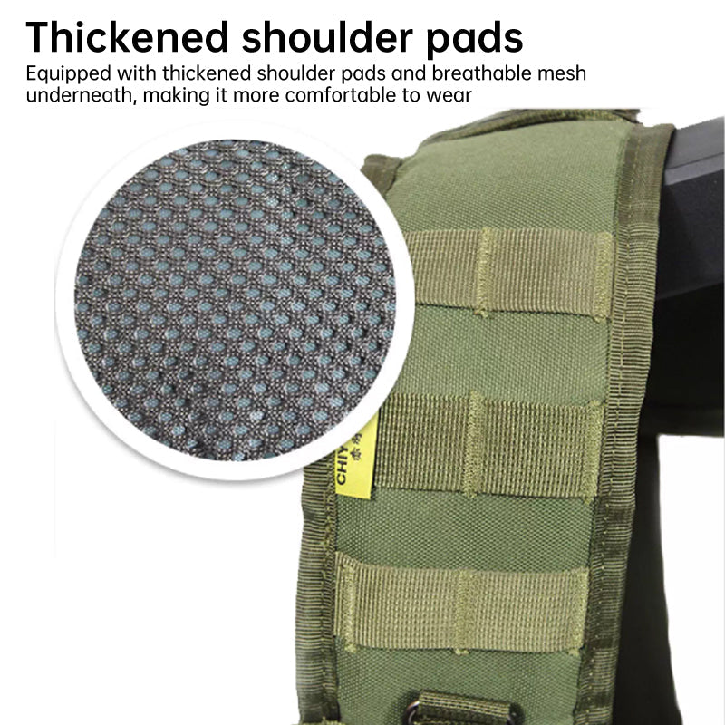 Tactical Vest & MOLLE Chest Rig – Military Cosplay Gear