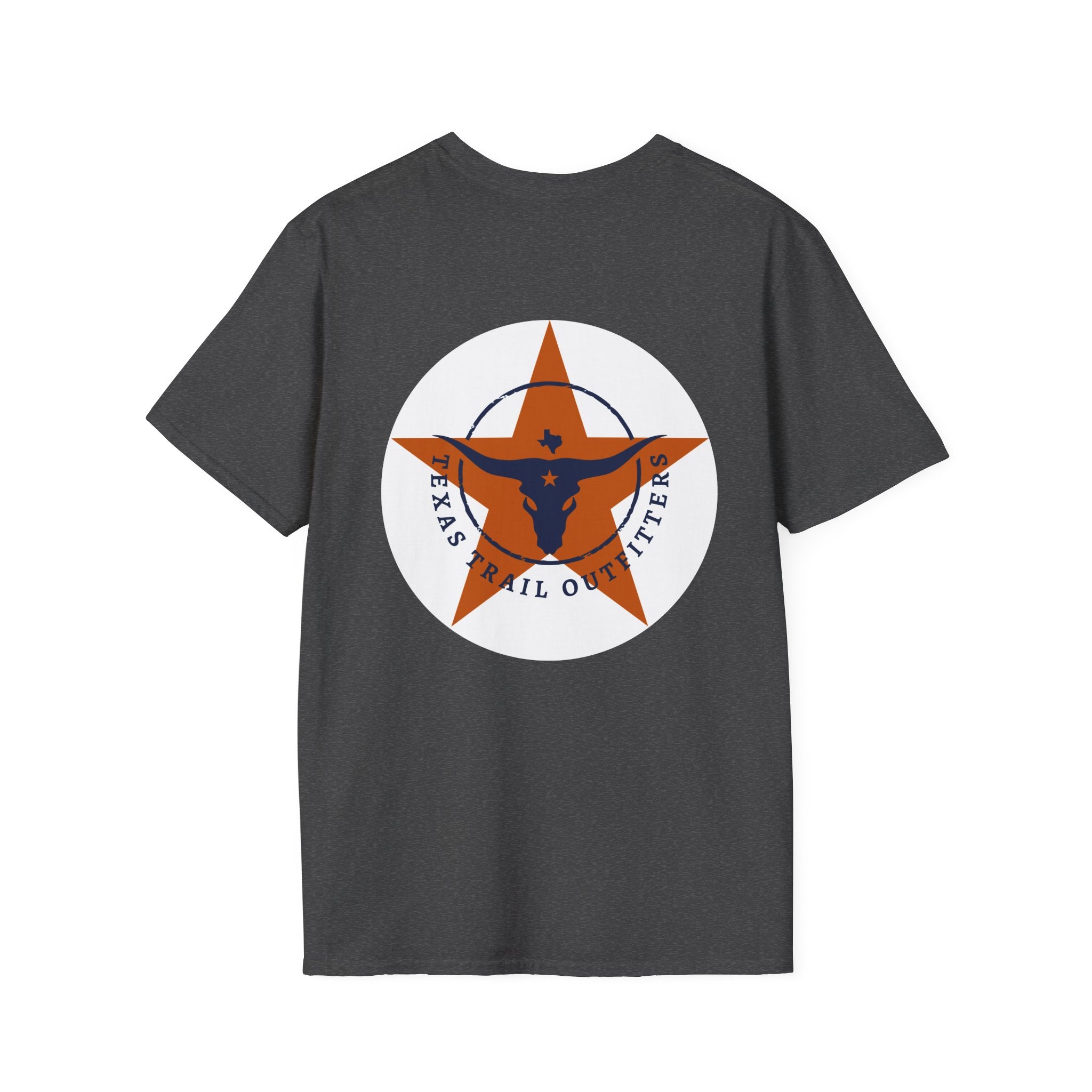 Texas Trail Outfitters T-Shirt — Vintage Longhorn Logo Tee