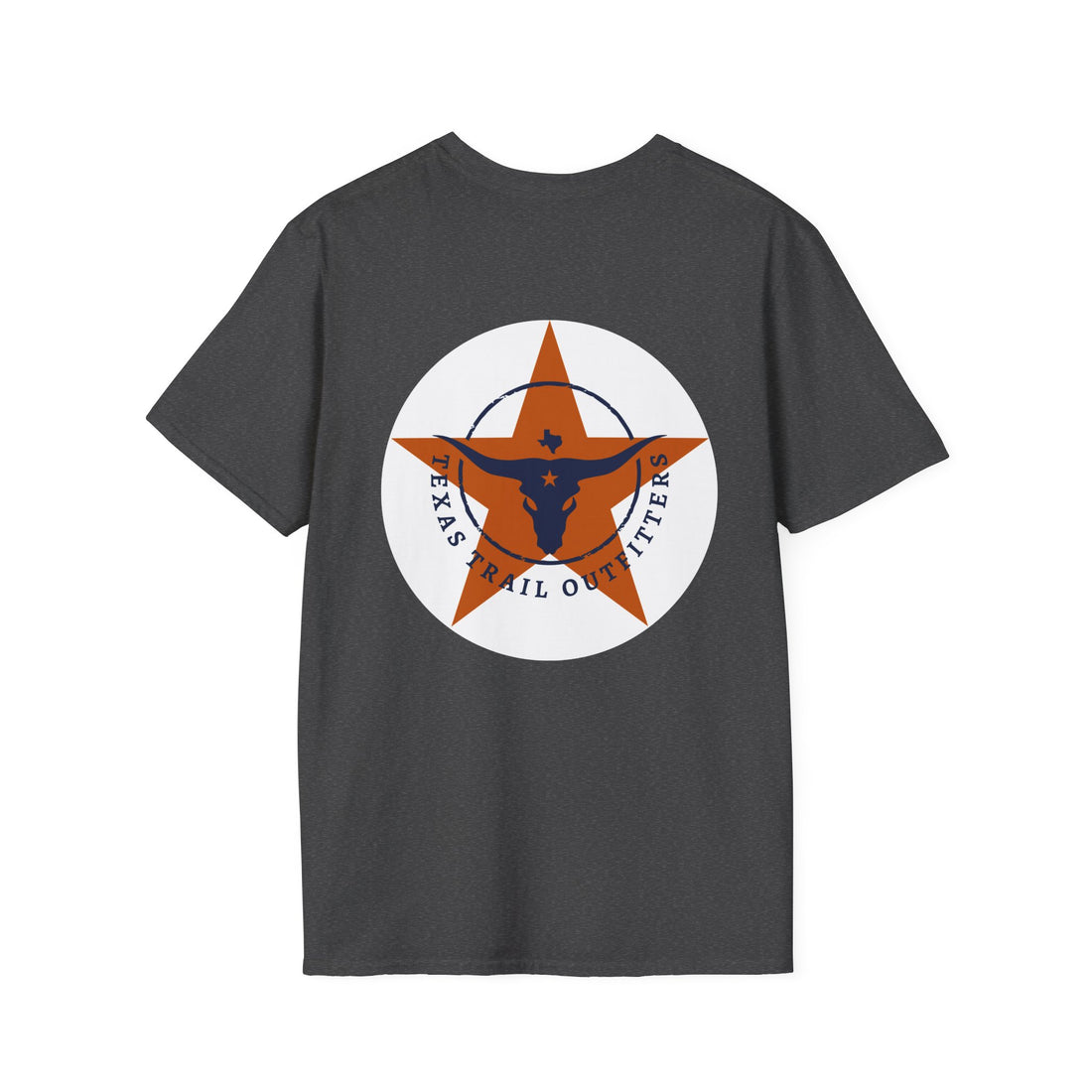Texas Trail Outfitters T-Shirt — Vintage Longhorn Logo Tee