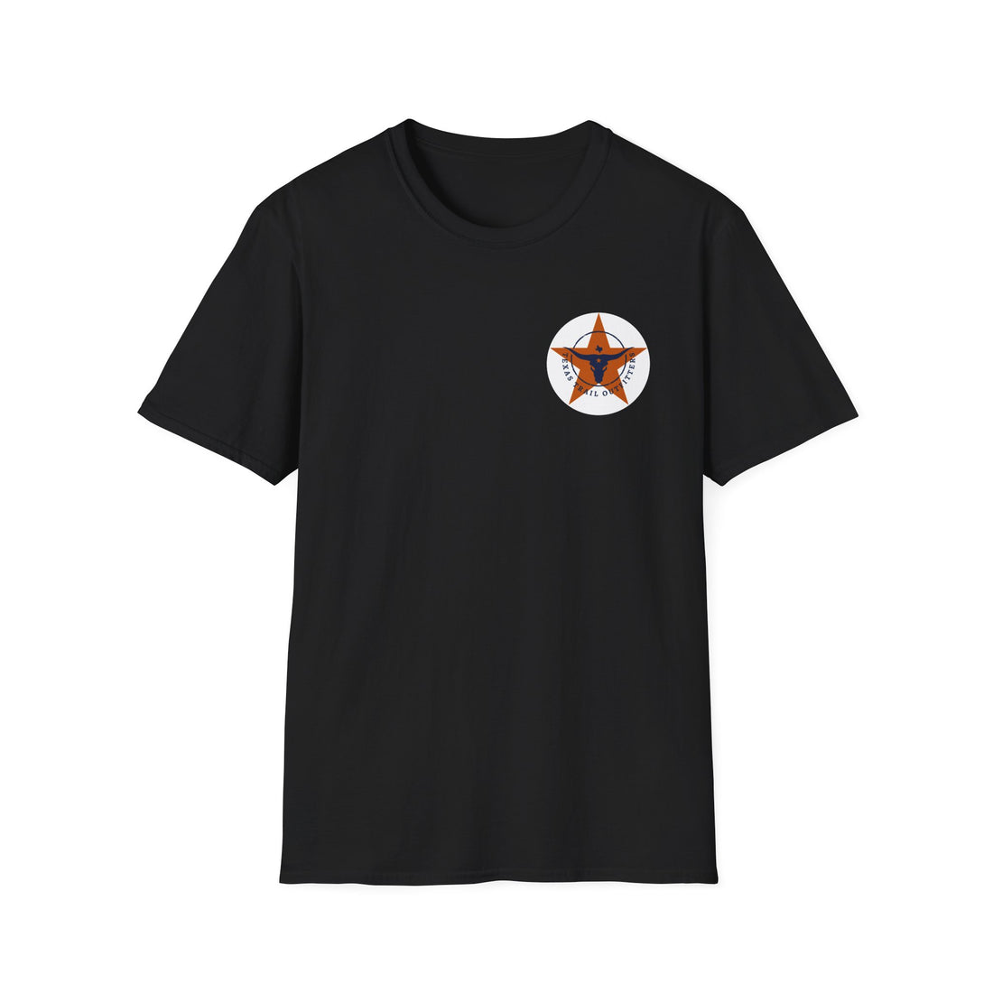 Texas Trail Outfitters T-Shirt — Vintage Longhorn Logo Tee