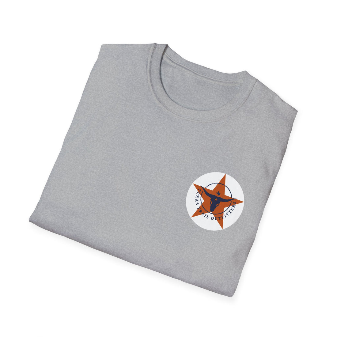 Texas Trail Outfitters T-Shirt — Vintage Longhorn Logo Tee