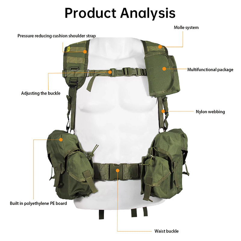 Tactical Vest & MOLLE Chest Rig – Military Cosplay Gear