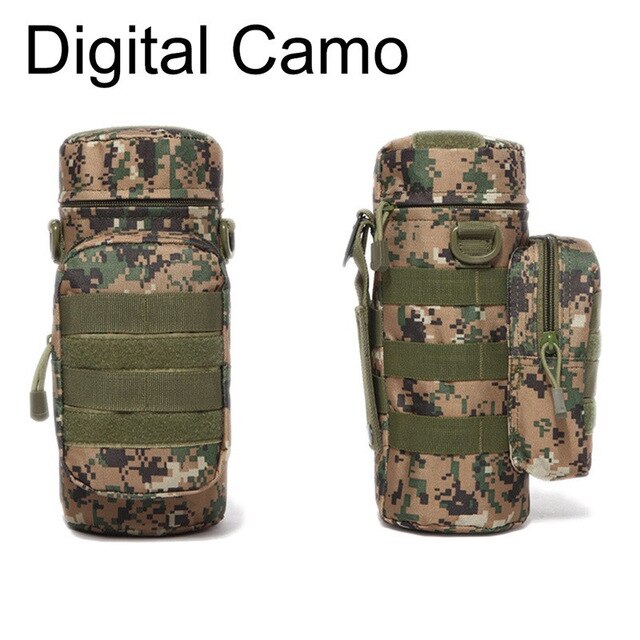 Outdoor Water Bottle Pouch – Tactical Molle Waist Bag