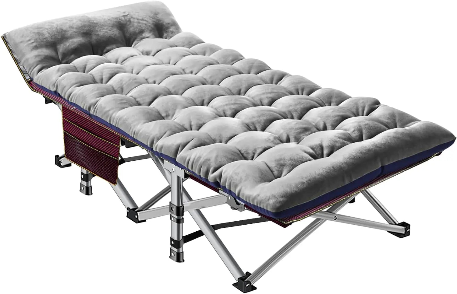 Comfortable Camping Cot with Durable Oxford Fabric