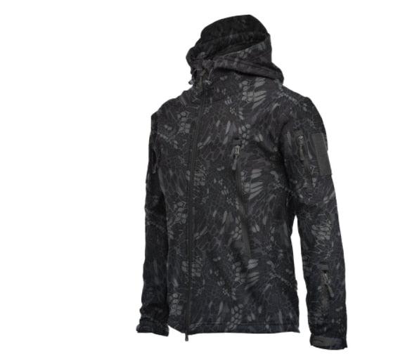 Men’s Winter Camouflage Tactical Jacket – Waterproof & Wind-Resistant