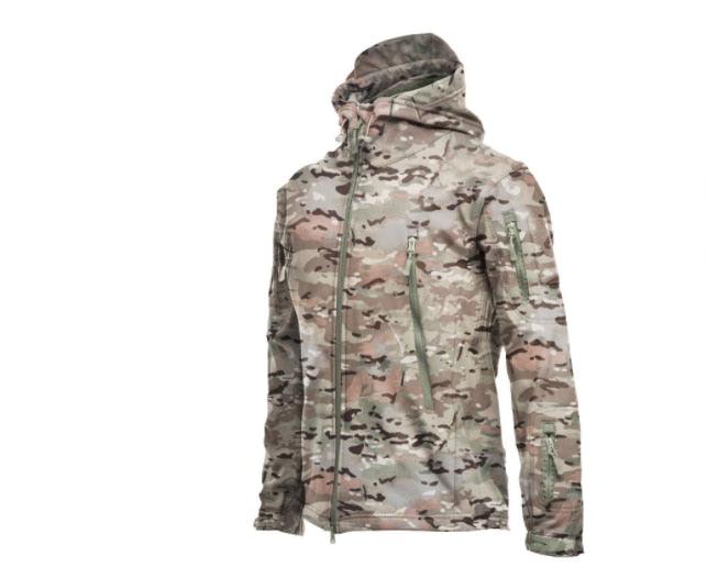 Men’s Winter Camouflage Tactical Jacket – Waterproof & Wind-Resistant